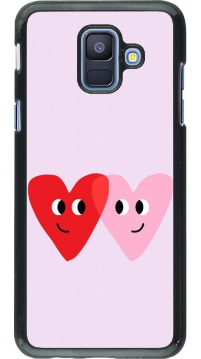 Samsung Galaxy A6 Case Hülle - Saint Valentines Day 26 Heart