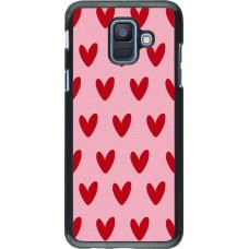 Coque Samsung Galaxy A6 - Saint Valentines Day 26 Pattern heart