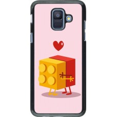 Coque Samsung Galaxy A6 - Saint Valentines Day 26 Puzzle