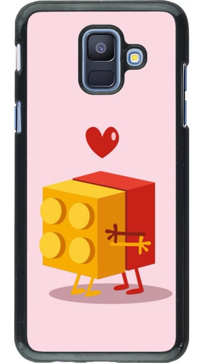 Samsung Galaxy A6 Case Hülle - Saint Valentines Day 26 Puzzle