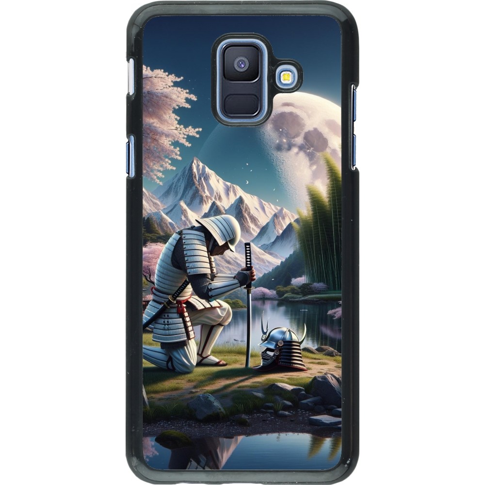 Coque Samsung Galaxy A6 - Samurai Katana Lune