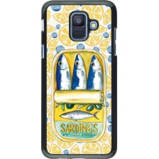 Samsung Galaxy A6 Case Hülle - Sardines in oil 2026