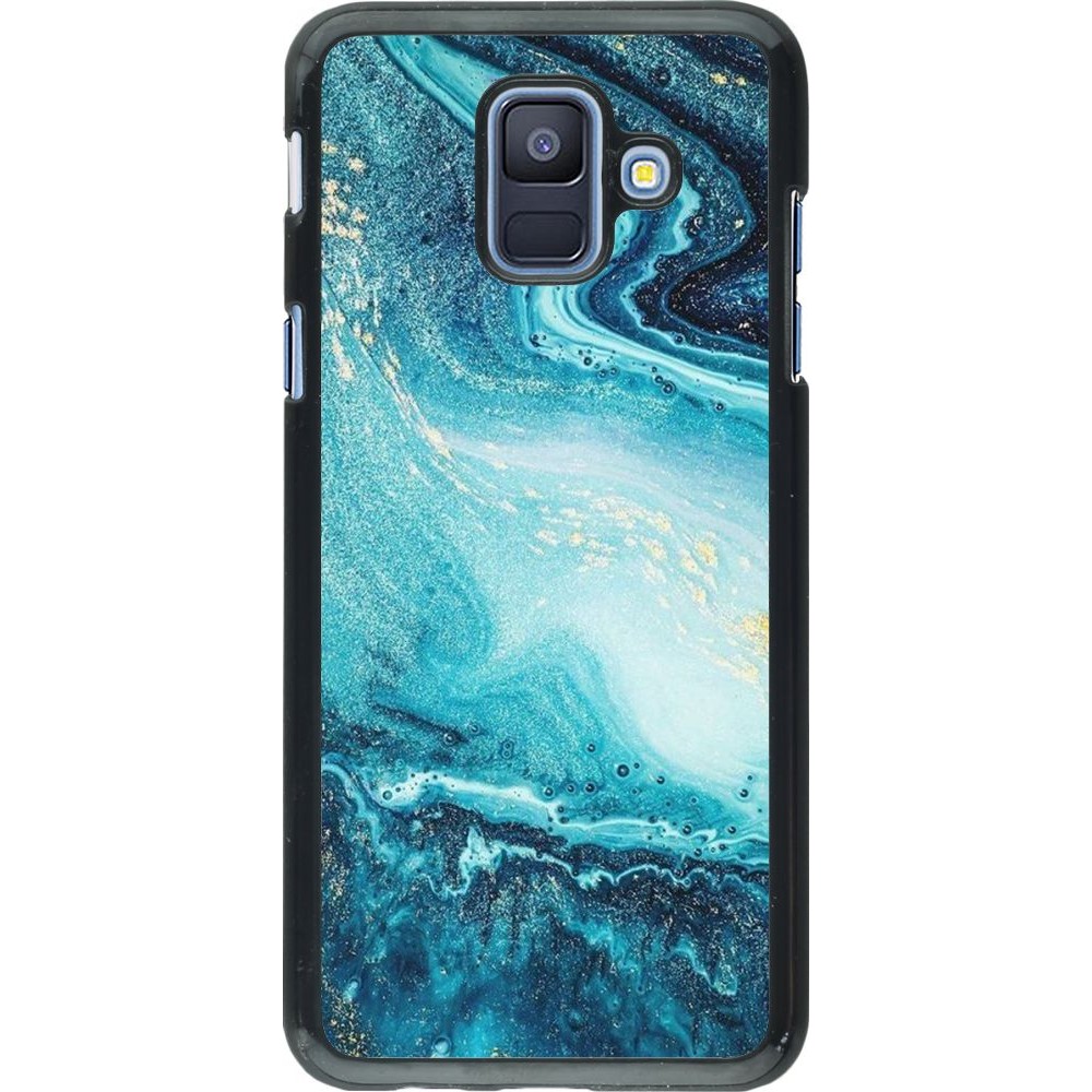 Hülle Samsung Galaxy A6 - Sea Foam Blue