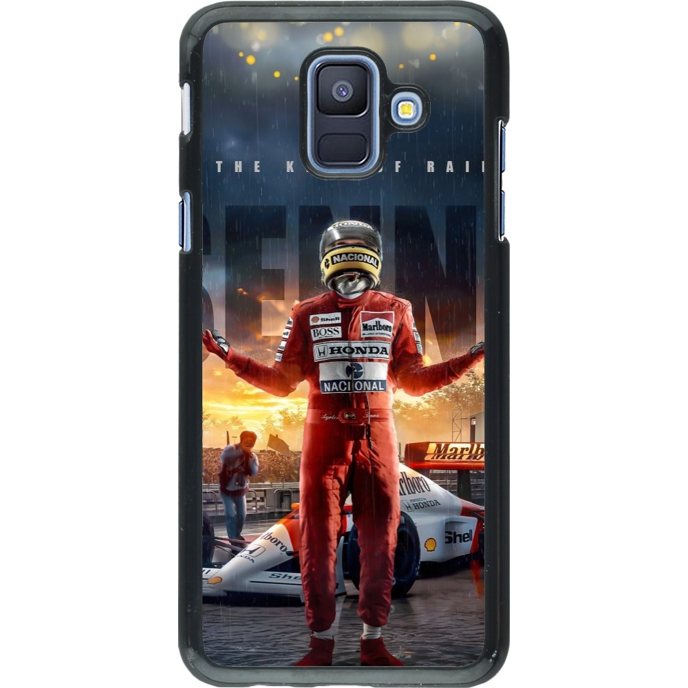 Samsung Galaxy A6 Case Hülle - Senna The King of Rain