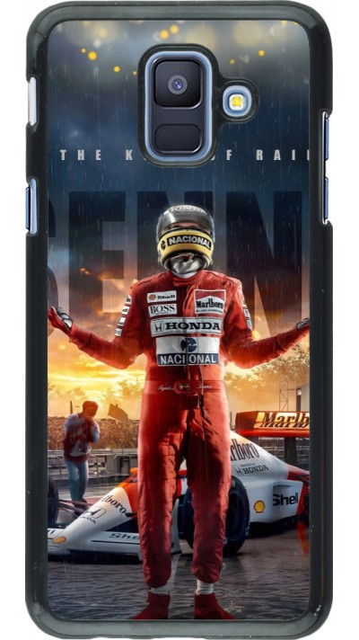 Samsung Galaxy A6 Case Hülle - Senna The King of Rain