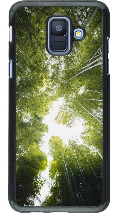 Coque Samsung Galaxy A6 - Spring 23 forest blue sky