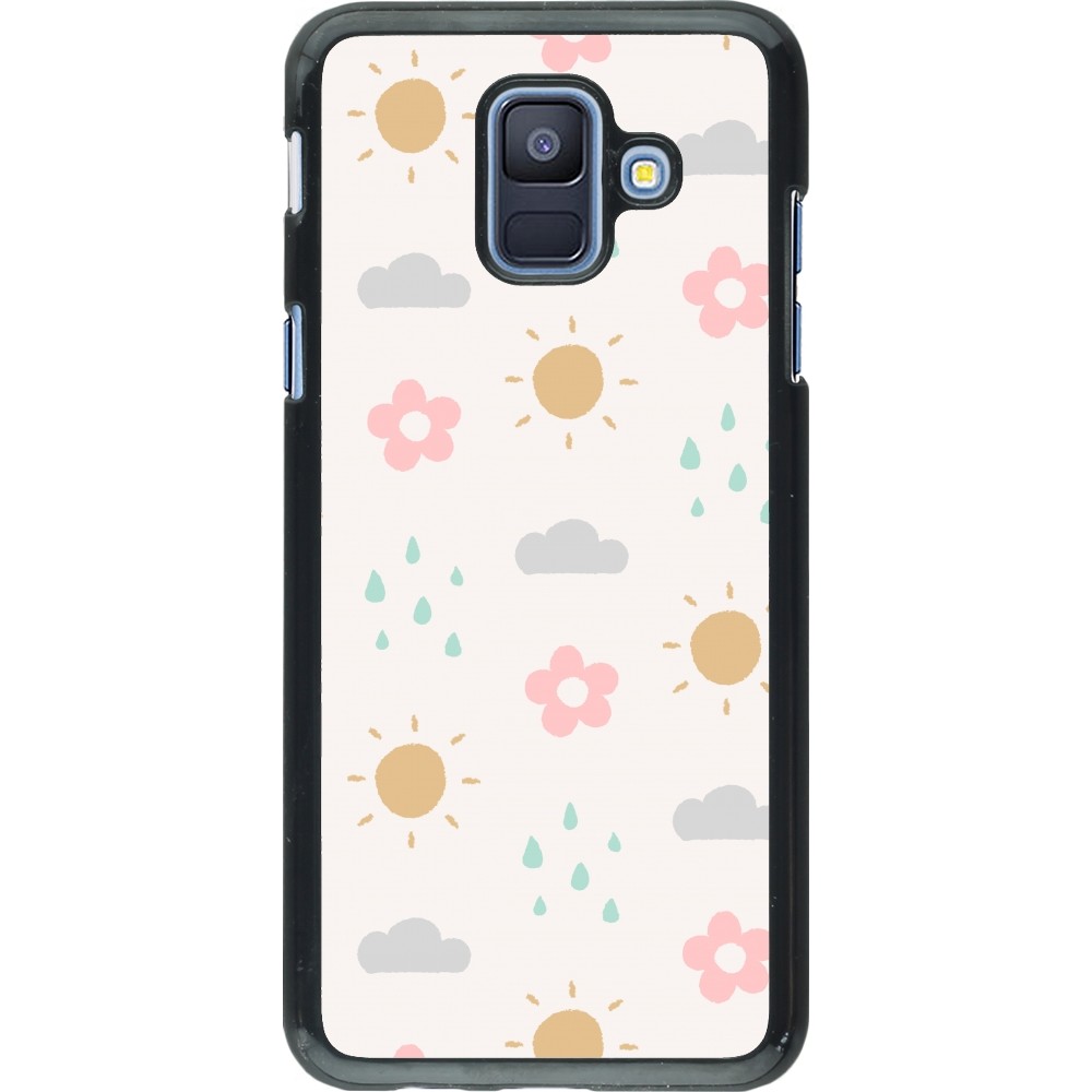 Samsung Galaxy A6 Case Hülle - Spring 23 weather
