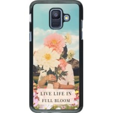 Samsung Galaxy A6 Case Hülle - Live life in full moon Spring 2026