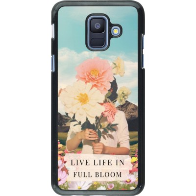 Coque Samsung Galaxy A6 - Live life in full moon Spring 2026