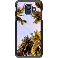 Samsung Galaxy A6 Case Hülle - Summer 2023 palm tree vibe