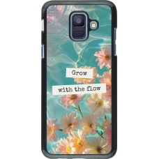 Samsung Galaxy A6 Case Hülle - Summer 2025 Grow with the flow