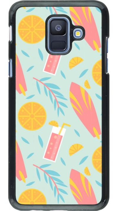 Coque Samsung Galaxy A6 - Summer 2025 Pattern citron