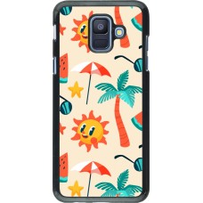 Coque Samsung Galaxy A6 - Summer 2025 Pattern soleil