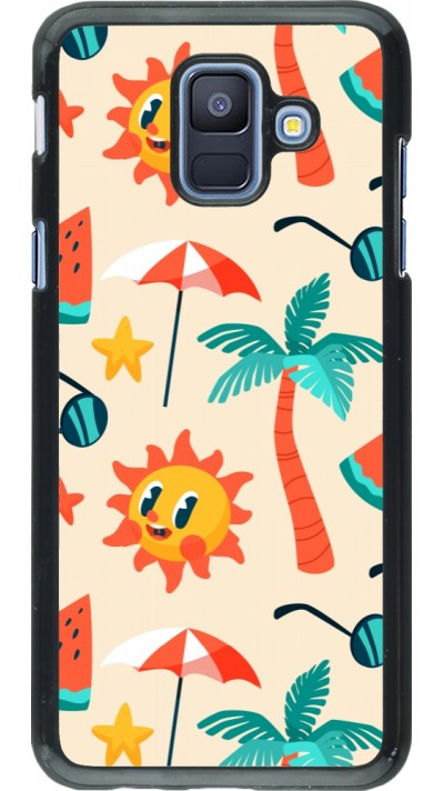 Coque Samsung Galaxy A6 - Summer 2025 Pattern soleil