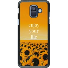 Samsung Galaxy A6 Case Hülle - Summer 2026 Enjoy your life