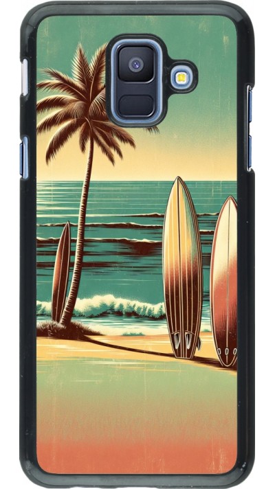Samsung Galaxy A6 Case Hülle - Surf Paradise
