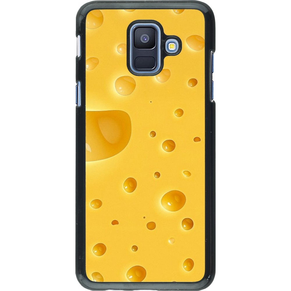 Samsung Galaxy A6 Case Hülle -  Nationalfeiertag Schweiz Cheese