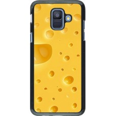 Samsung Galaxy A6 Case Hülle -  Nationalfeiertag Schweiz Cheese