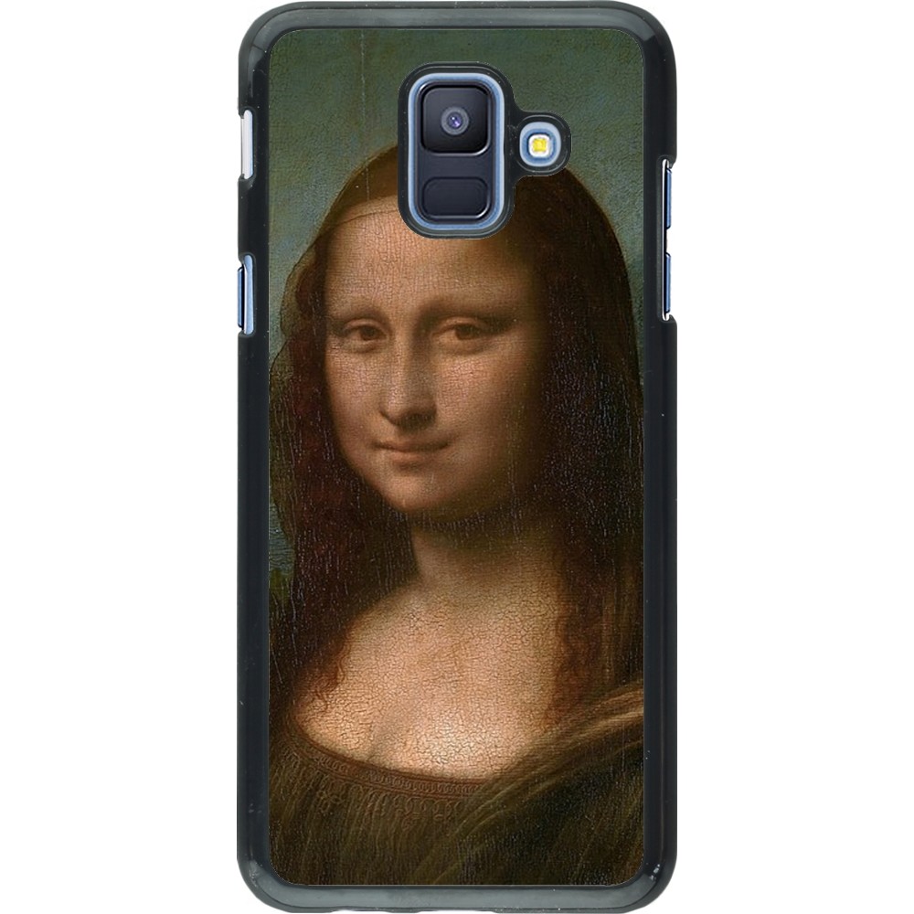 Samsung Galaxy A6 Case Hülle - Kunstbild - Mona Lisa - Leonardo de Vinci