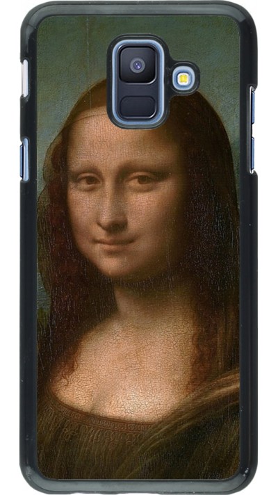 Samsung Galaxy A6 Case Hülle - Kunstbild - Mona Lisa - Leonardo de Vinci