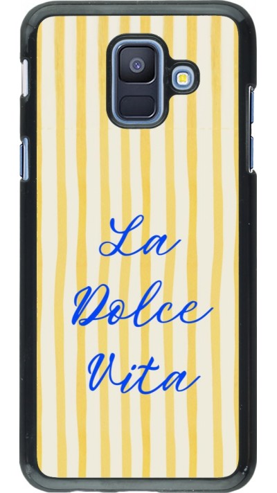 Samsung Galaxy A6 Case Hülle - The good life 2026