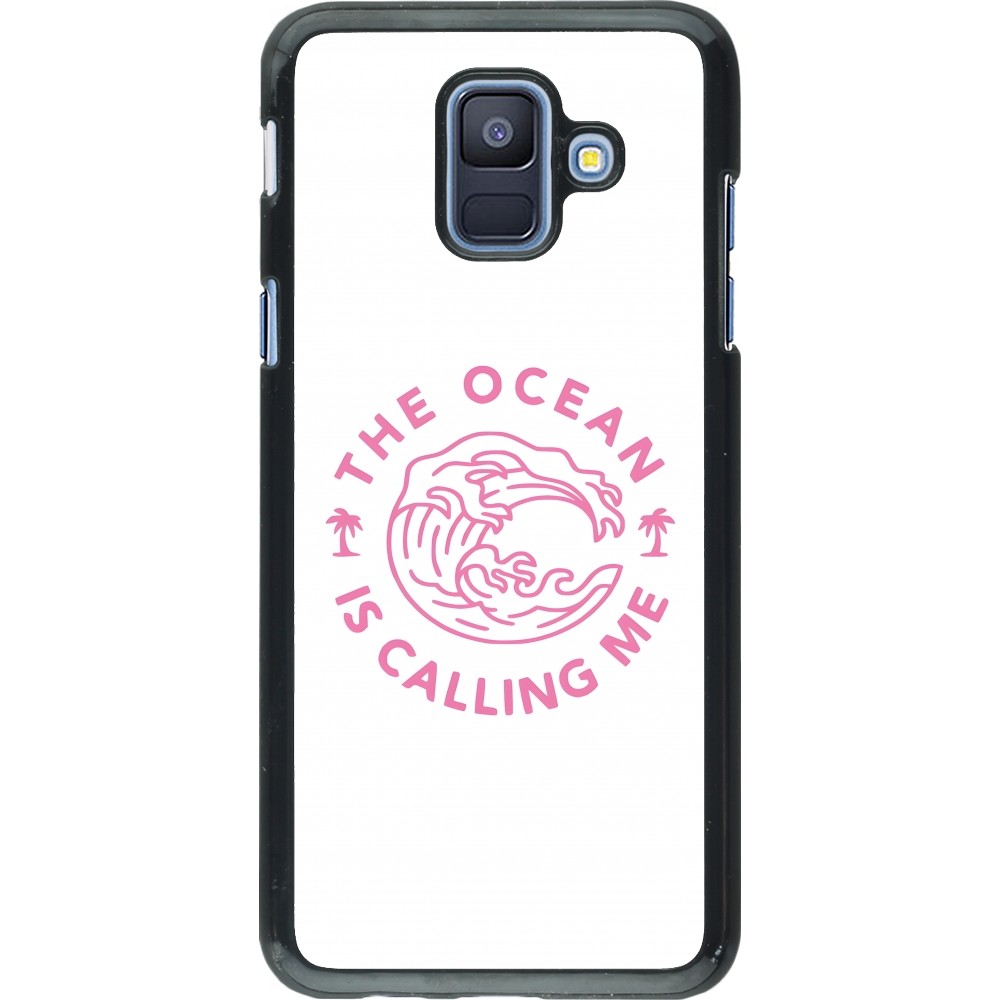 Samsung Galaxy A6 Case Hülle - The Ocean is calling me
