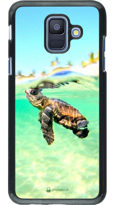 Coque Samsung Galaxy A6 - Turtle Underwater