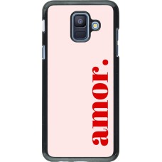 Samsung Galaxy A6 Case Hülle - Valentine 2024 amor