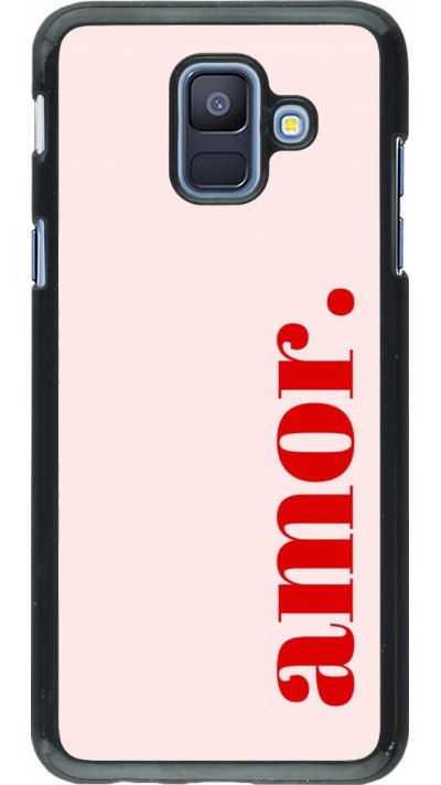 Coque Samsung Galaxy A6 - Valentine 2024 amor