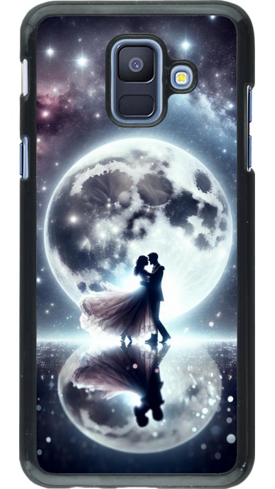Coque Samsung Galaxy A6 - Valentine 2024 Love under the moon