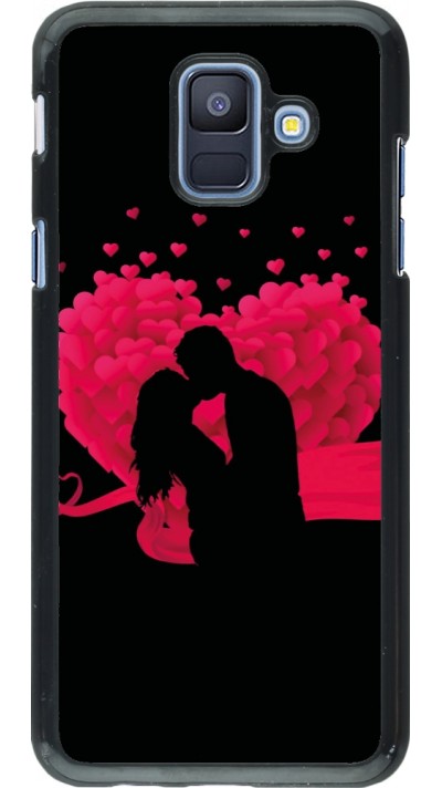 Coque Samsung Galaxy A6 - Valentine 2023 passionate kiss