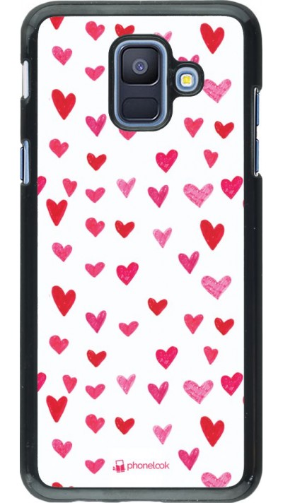 Hülle Samsung Galaxy A6 - Valentine 2022 Many pink hearts