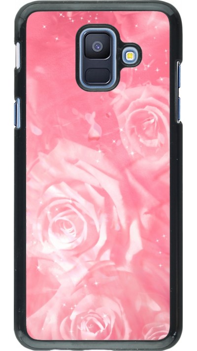 Coque Samsung Galaxy A6 - Valentine 2023 bouquet de roses