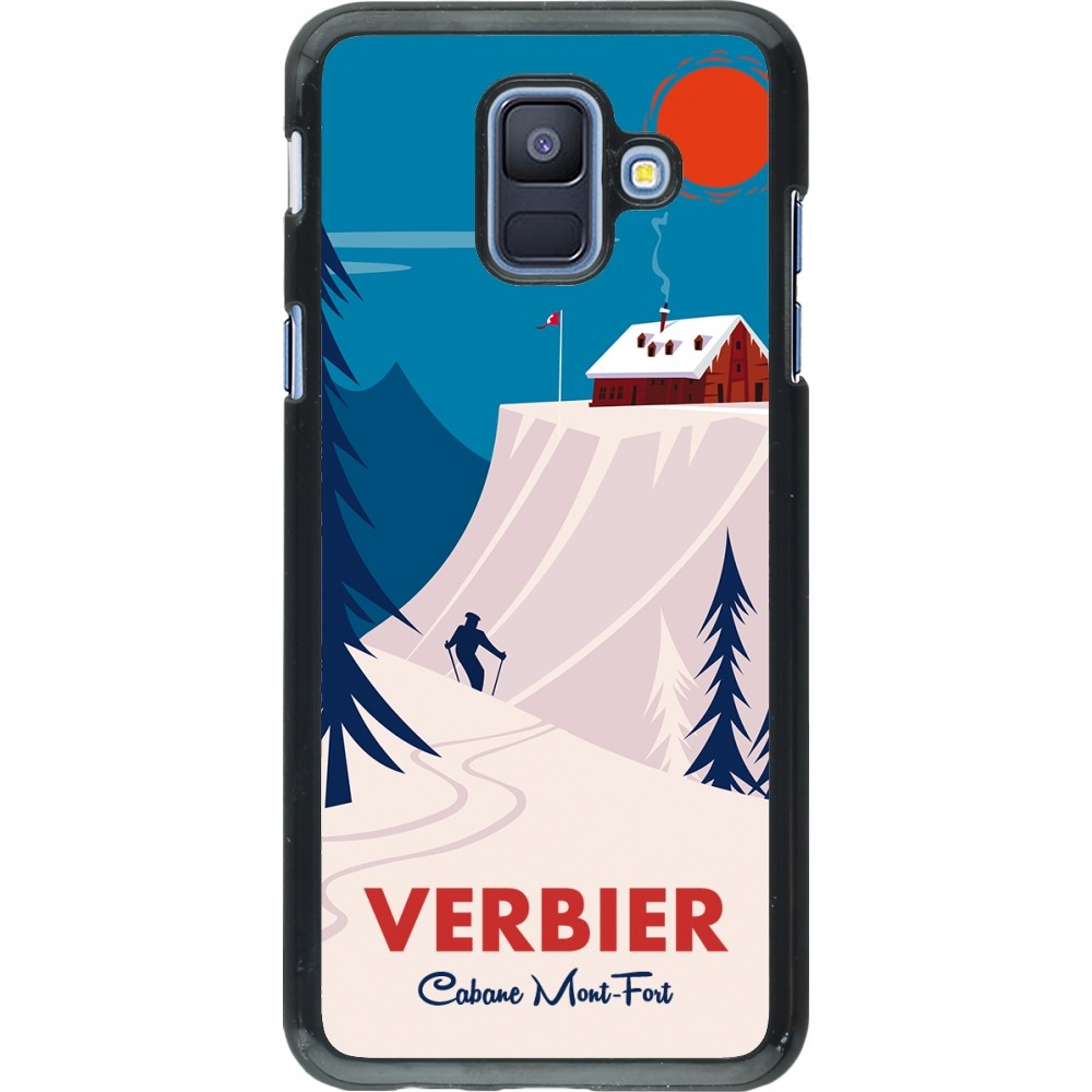 Coque Samsung Galaxy A6 - Verbier Cabane Mont-Fort