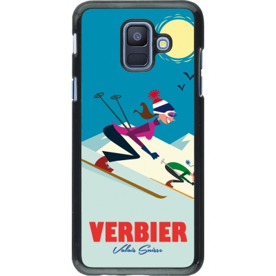 Coque Samsung Galaxy A6 - Verbier Ski Downhill