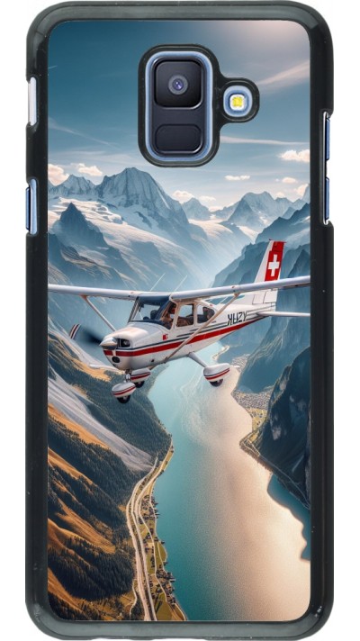 Coque Samsung Galaxy A6 - Vol Alpin Suisse