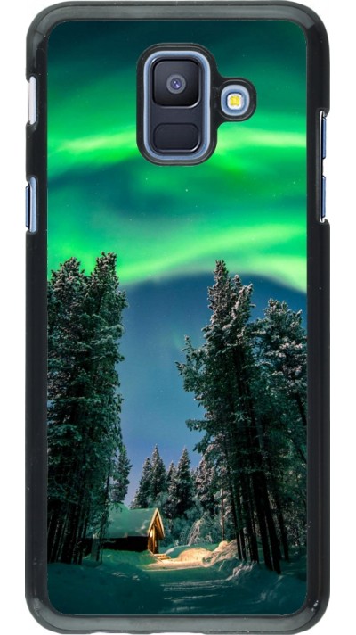 Coque Samsung Galaxy A6 - Winter 22 Northern Lights