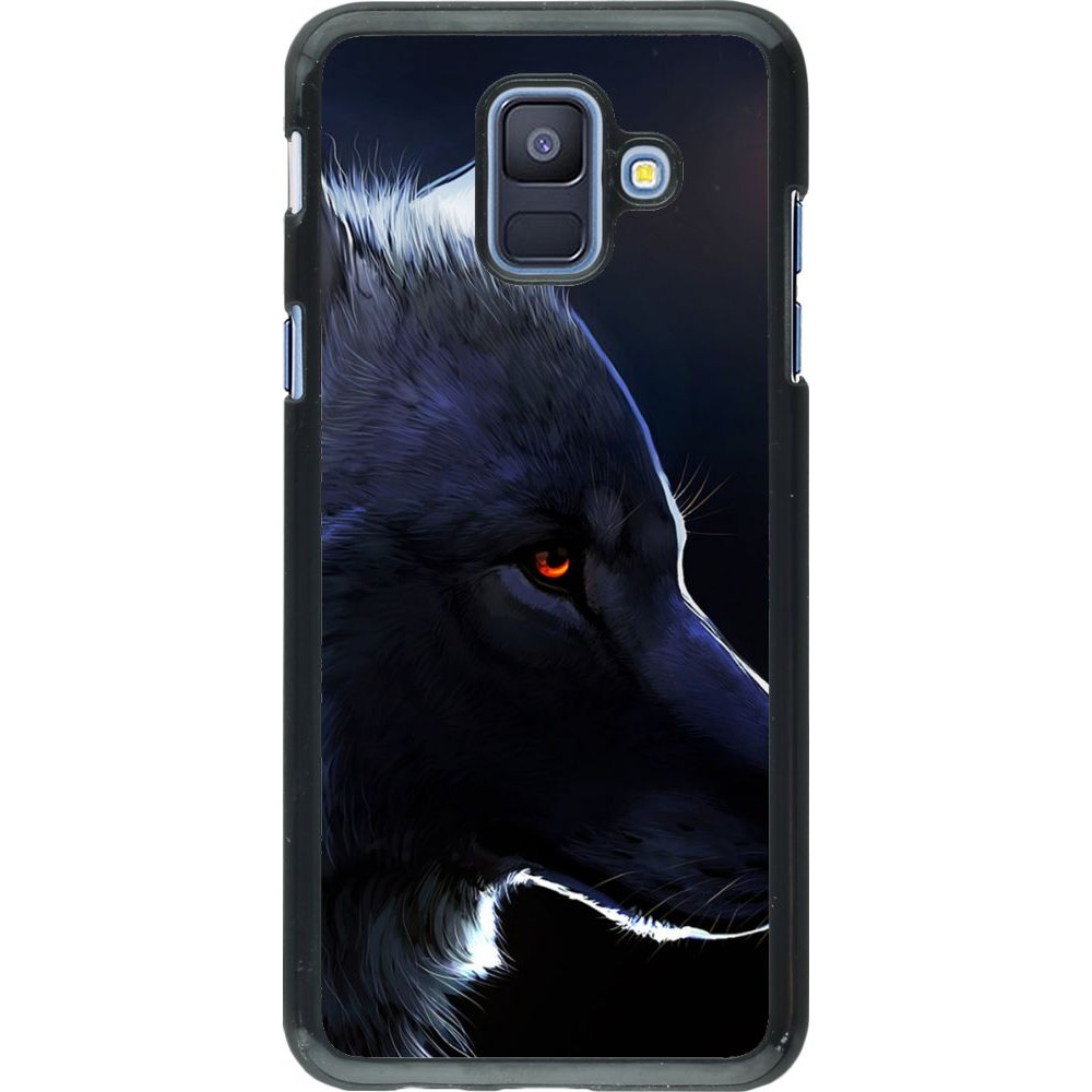 Hülle Samsung Galaxy A6 - Wolf Shape