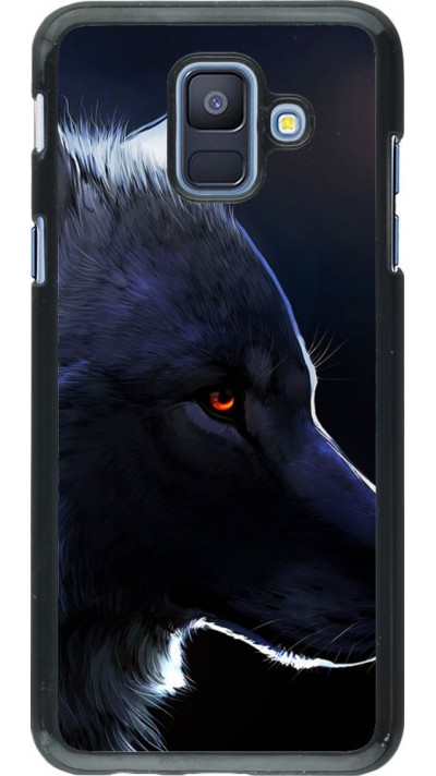 Coque Samsung Galaxy A6 - Wolf Shape