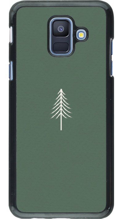 Coque Samsung Galaxy A6 - Christmas 22 minimalist tree
