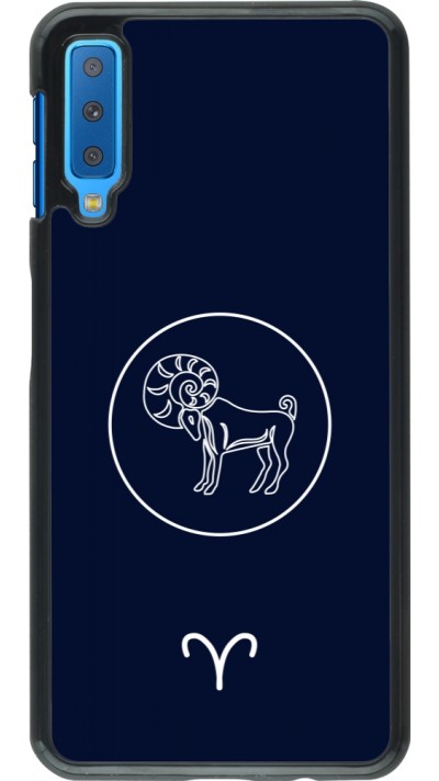 Samsung Galaxy A7 Case Hülle - Astrologie Widder