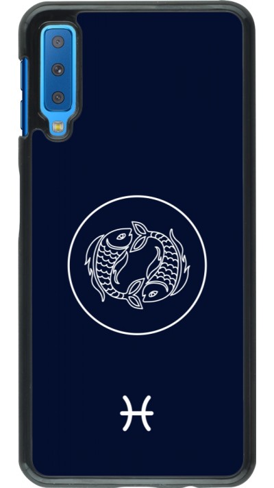 Samsung Galaxy A7 Case Hülle - Astrologie Fische