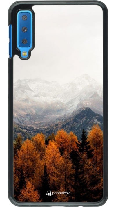 Coque Samsung Galaxy A7 - Autumn 21 Forest Mountain