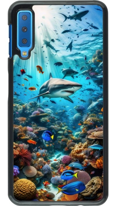 Samsung Galaxy A7 Case Hülle - Bora Bora Meer und Wunder