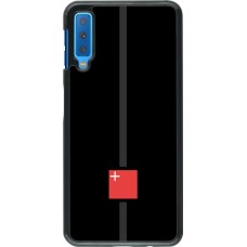 Samsung Galaxy A7 Case Hülle - Kanton SZ schwarz
