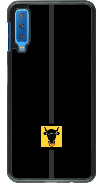 Samsung Galaxy A7 Case Hülle - Kanton UR schwarz