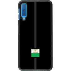 Samsung Galaxy A7 Case Hülle - Kanton VD schwarz