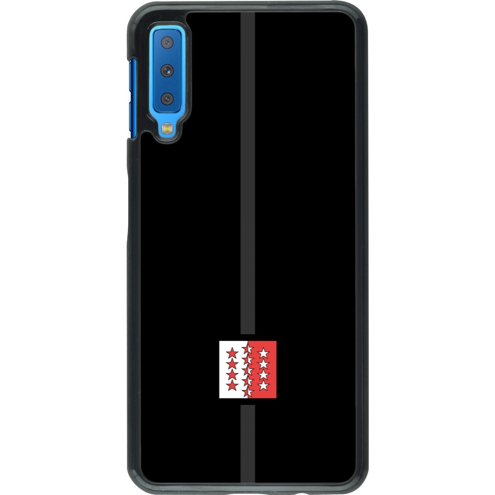 Samsung Galaxy A7 Case Hülle - Kanton VS schwarz