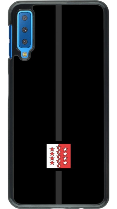 Samsung Galaxy A7 Case Hülle - Kanton VS schwarz