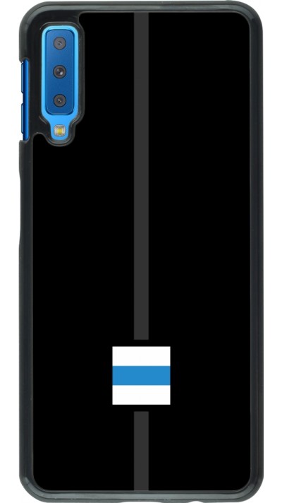 Samsung Galaxy A7 Case Hülle - Kanton ZG schwarz